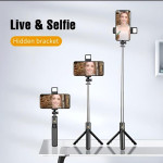 5 in 1 Wireless Selfie Stick Foldable Mini Tripod Stand