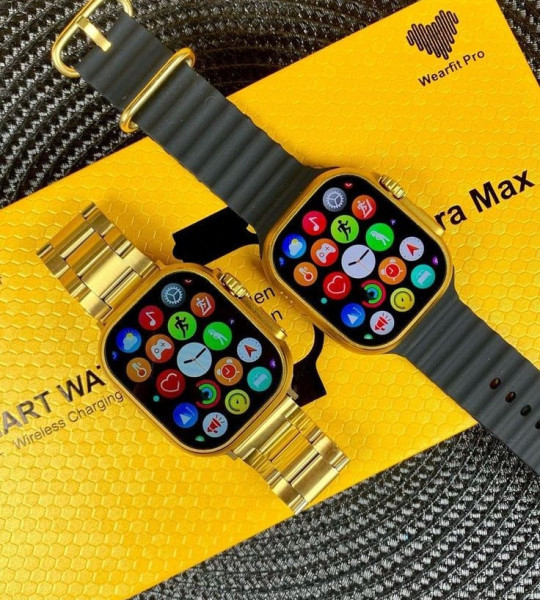 HK9 Ultra Gold Edition Smart Watch