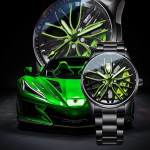 Ma1 Mens Quartz Luxury Car Rim Watch