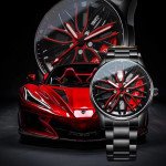 Ma1 Mens Quartz Luxury Car Rim Watch