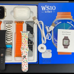 WS10 Ultra 2 Smart Watch with Airpods & 7 Straps